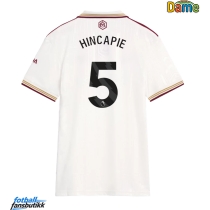 Arsenal Piero Hincapie #5 Tredjedrakt Dame 2025-26 Kortermet